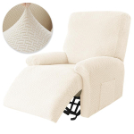 Elastne tugitooldiivani kate Jacquard libisemiskindel tooldiivani kaitsja Relax tugitool Venivad diivanikatted elutuppa 1-seat white