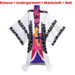 Demon Slayer Kimetsu No Yaiba Daki Cosplay Kost&uuml;&uuml;m Naistele Pol&uuml;esterkangast Anime F&auml;nnidele S black