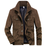 Meeste jakk Suede nahast jakk Lennujakid Mootorratturi riietus S&uuml;gismehed Vintage nahast seemisnahast jakk Meeste bomberjakid Mehed 4XL kohv