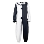 Art Klovn Cosplay Terrifier Cosplay Kost&uuml;&uuml;m &Otilde;udus Klovn Bodysuit Mask T&auml;iskomplekt Halloweeni Peo Kost&uuml;&uuml;mid Meestele T&auml;iskasvanud S black