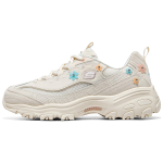 Skechers D'Lites 1.0 Lilleline S&uuml;damekujuline Karu*2 Tekstiil, S&uuml;nteetiline Nahk Madalad Paksude Taldadega Tennised Naiste Beež Valge Sinine 896188-OFPK 37 beež