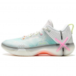 Li Ning Wade Shadow 6 Summutavad libisemisvastased kulumiskindlad kerged tagasil&ouml;&ouml;giga madalad korvpallijalan&otilde;ud meestele ABPU029-9 45 roosa