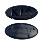 Auto esiosa kapoti embleem Tagumine pagasiruumi m&auml;rk KIA Sportage Ceed sorento Cerato Picanto Soul Stonic K3 K5 Rio optima Tarvikud wqctu33 black