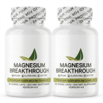Magneesiumi l&auml;bimurdeseeplement - Premium 7-&uuml;hes magneesiumikompleks B6-vitamiiniga - Vegan, GMO-vaba (60 taimset kapslit) 2pack