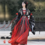 Unisex Wei Jini d&uuml;nastia Wuxia Hanfu komplekt, V&ouml;&ouml;k&otilde;rgune Lahe m&otilde;&otilde;gamees Vana-Hiina kost&uuml;&uuml;m Naistele Meestele 2XL mitmev&auml;rviline
