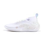 Li Ning WOW11 keskmise s&auml;&auml;rega korvpallijalatsid Meeste Valge ABAU049-31 41.5 valge
