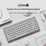 LOFREE OE921 Xiaoshun Youth 84 klahviga kolmerežiimiline madala profiiliga mehaaniline klaviatuur hall v&auml;rv