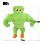Uued 25 cm Duolingo Buff Duo pehmed m&auml;nguasjad Cartoon armas pehme t&auml;idisega padi nukud lastele s&uuml;nnip&auml;evaks j&otilde;ulukingiks green