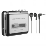 USB-kassettlindi salvestamine arvutisse MP3-CD-muundur, digitaalfailide helimuusikapleier koos k&otilde;rvaklappidega