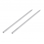 2tk roostevabast terasest Paracord Fid n&ouml;&ouml;rimisn&otilde;elad v&auml;listingimustes 80x3mm 80x3mm