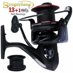 Merep&uuml;&uuml;girull T&auml;ismetallist pool 13+1 Jigging Trolling Long Shot Casting P&uuml;&uuml;girull Karpkala kalap&uuml;&uuml;k FDDL10000