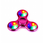 Star Shine l&auml;bipaistev kristall LED Fidget Hand Spinner Stressi leevendav m&auml;nguasi kolmnurk, &uuml;he s&otilde;rmega g&uuml;roskoop