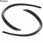 Autod Autoosad Riba Kulmude Trimmi Kaare Fiber Fender Flare Protector Ratas 2tk Carbon Universal Carbon Fiber*