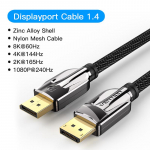 Vention DisplayPort 1.4 kaabel 8K@60Hz kiire 32.4Gbps kuvapordi kaabel video-arvuti s&uuml;learvuti DP 1.4 kuvapordi 1.2 kaabel 1m must