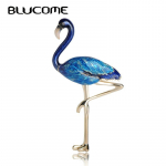 Blucome Linnukujuline pross punane emailiga prossid n&ouml;&ouml;pn&otilde;elad naiste naiste m&uuml;tsid &uuml;likond sulamist ehted sinine