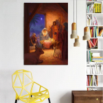 5D DIY Teemanttikandid J&otilde;ulu k&auml;sit&ouml;&ouml;komplekt Kunst Teemantmaal J&otilde;uluvana Rhinestone Pilt Kodukaunistus Full Round 20X30CM