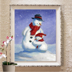 5D DIY Teemantmaali Ristpistekomplektid T&auml;isteemanttikandite mosaiik Pilt kividest kaunistus kingitus Full Round 20X30CM