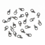 10-100 tk sulamist homaari klambrid konksud kett k&auml;ev&otilde;ru kaelakee pistikute jaoks. DIY ehete leidmise tarvikud 12mm 100pcs