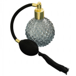 Vintage parf&uuml;&uuml;mipudel Long Spray Tassels Parf&uuml;&uuml;mi pihusti korduvt&auml;idetav must must