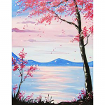 T&auml;ielik &uuml;mmargune 5D teemantmaaling maastik puu teemanttikandid ristpistes kivimosaiik kodu j&otilde;ulukaunistusega kingitus Full Round 15x20CM