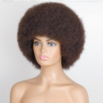 MISSQUEEN naiste afroparukad l&uuml;hikeste kohevate juustega parukad mustadele naistele krussis lokkis s&uuml;nteetilised juuksed peotantsu jaoks Cosplay parukad koos tukkidega 6inches