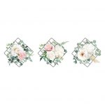 Suurep&auml;rane seinakleebis, millel pole j&auml;lgi. Eemaldatavad lillekleebised isetegemise kunstikaunistus mitmev&auml;rviline