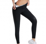 Sport Slimming Legging Control Saun Higistamine Rasvap&otilde;letus Naiste Jooga P&uuml;ksid Kujundusr&otilde;ivad S&auml;&auml;rte kujundamine L/XL must