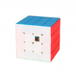 Moyu Meilong 4x4 Cubing Speed ​​Magic Puzzle Strickerless 4x4x4 Neo Cubo Magico 59mm minisuuruses j&auml;&auml;tunud pinnaga m&auml;nguasjad lastele