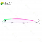 Topwater Popper ujuv kalap&uuml;&uuml;gi peibutis kunstlik s&ouml;&ouml;t 12,6CM-16,3G-6# Treble 6# konksud Wobbler Plastic HardBait Tackle Jerkbait Pesca