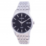 Citizen Black Dial Stainless Steel Quartz BI5000-87E Meestekell must