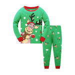 J&otilde;ulukomplektid poisile p&otilde;der J&otilde;uluvana mustriga magamisriided, kost&uuml;&uuml;mid, puuvill, pidžaama, s&uuml;gistalv, poisslapsed, t&uuml;drukud 1-6 a. 3XL