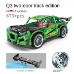 KAZI ehitusplokk Huili sportautode v&otilde;idus&otilde;iduseeria lastele m&otilde;eldud pusle ehitusplokk isetegemise komplekt, mudel poisile m&auml;nguasja kingitus