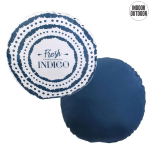 Les Tr&eacute;sors De Lily [R2508] &ndash; siseruumide v&auml;lipadi 'Boho' sinine valge (V&auml;rske indigo) - 40 cm sinine