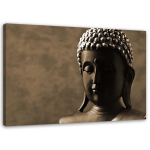 L&otilde;uenditr&uuml;kk Buddha kuju, pruun 60x40 pruun
