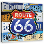 L&otilde;uenditr&uuml;kk Route 66 30x30 mitmev&auml;rviline