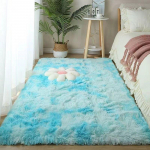 Pehme Karvane Vaip Elutuppa Kohev Lastevaip Suur Beež Pl&uuml;&uuml;sist Alavaip Magamistuppa Laste Tuppa Lastetuppa Moodne Kodu Dekoratsioon 80*160