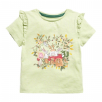 Beebi suver&otilde;ivad T-s&auml;rk Kootud Puuvillane Laste l&uuml;hikeste varrukatega T-s&auml;rk 3T(100) roheline