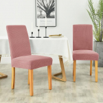 1 / 2 / 4 / 6 - tk Jacquard tooli kate Spandex elastne tooli kate &uuml;mbris Stretch tooli katted pulmahotelli banketis&ouml;&ouml;gitoa jaoks 1-Pcs