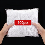 &Uuml;hekordne toidukate Elastne plast&uuml;mbris Toidukvaliteediga toidukaaned Kingakate du&scaron;&scaron; peakatted Kausid M&uuml;tsid Toiduv&auml;rske s&auml;&auml;stukott 100pcs