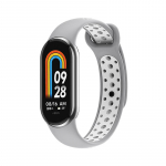 Silikoonrihm Xiaomi Mi Bandi jaoks 8 7 6 5 4 3 Kahev&auml;rviline higistamisvastane spordirihm, hingav pandlaga asendusrihm Mi b&auml;ndile 8 7 6 5 4 3 For Miband 8