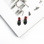 2/4 tk Tilkuv &otilde;li sisestus teemant iluelemendi sulamist metallist aksessuaarid ehete komponentide valmistamiseks DIY kaelakee k&auml;ev&otilde;ru k&otilde;rvar&otilde;ngas 10*26mm 2pcs