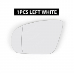 1pcs Electric Rearview Heated Mirror Glass Left & Right For Mercedes C-Class W205 C180 C200 C220 C250 C300 1pcs left white