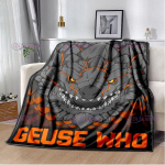 Monster Hunter Stories Pehme flanelltekk Multifilmi tekk igaks aastaajaks Soe hubane kohev tekk diivanvoodi elutuppa 75x90cm