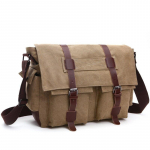 Meeste &auml;rireisikotid meestele &otilde;lakott vintage Canvas Crossbody Pack Retro vabaaja kontori reisikott khaki
