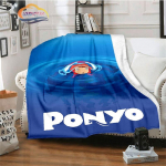 Ponyo on the Cliff armas Multifilmi tekk Miyazaki Hayao Animatsioonisarja tekk Nelja aastaaja tekk lastele ja t&auml;iskasvanutele 150x200cm