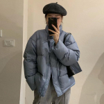 Naiste sulejope avara kraega jakk Soe paksendatud valge pardi sulejope Parka L