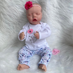 45 cm Viimistletud Reborn Baby Doll Twin, T&auml;isvin&uuml;&uuml;list kehaga 3D Nahale N&auml;htavad Veenid Kollektsioneeritav Kunstnukk T&uuml;drukutele
