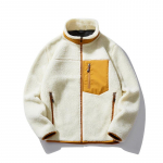 Faux Lambswool US Size vabaaja jope Soe vabaaja jope vabaaja soe jakk XXXXXL valge