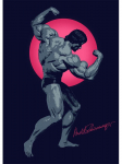 Motiveeriv kulturismi plakat ja prinditud l&otilde;uendimaal Arnold Schwarzeneggeri fitness-seinakunst j&otilde;usaali jaoks magamistoa sisekujundus 50x70cm No Frame
