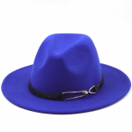 Lihtne laia &auml;&auml;rega Lihtne Church Derby Top Hat Panama Solid Vilt Fedoras M&uuml;ts Meestele Naiste Kunstvillasegu Jazz Cap 56-58CM